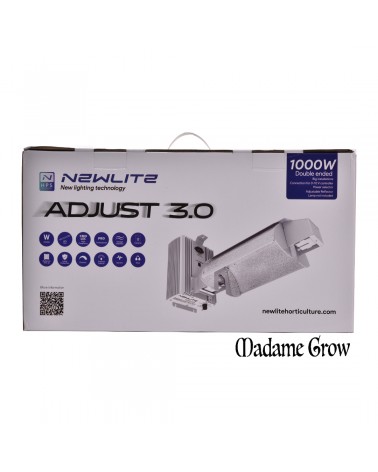 Luminaria HPS NewLite Adjust 3.0 1000W DE con EXT (senza lampada)