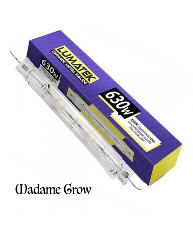 Lampadina Lumatek DE 630W 3K CMH 3100K di Madame Grow
