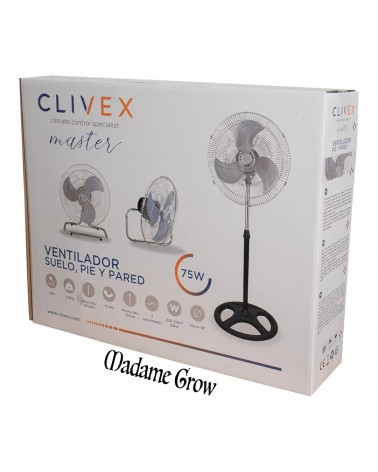 Ventilatore Industriale 3 in 1 (75W) Clivex MASTER