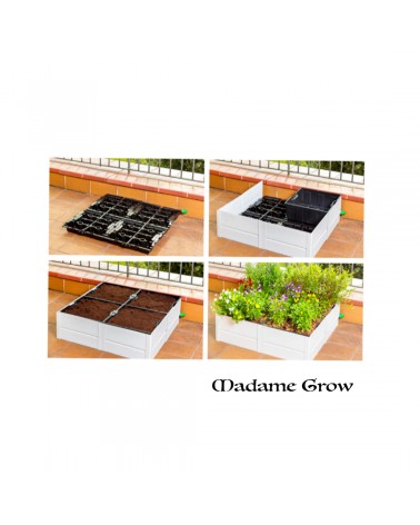 Huerto Urbano Modular con Riego - Cultiva Fácilmente en Espacios Reducidos