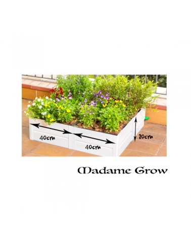 Modular Urban Garden with Irrigation - Easily Grow in Limited Spaces