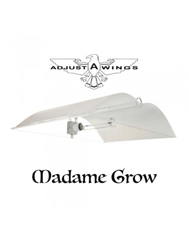 Adjust-A-Wings Großer Reflektor mit Spreader und Fassung (97x103x70cm) - Hohe Leistung für Innenanbau