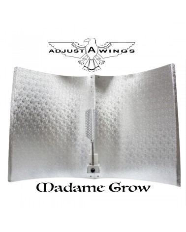 Adjust-A-Wings Großer Reflektor mit Spreader und Fassung (97x103x70cm) - Hohe Leistung für Innenanbau