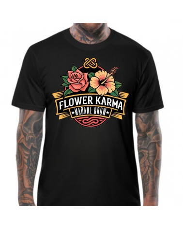 "Flower Karma" T-shirt - Madame Grow