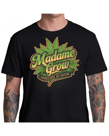 Camiseta "Hardcore by Nature" - Madame Grow