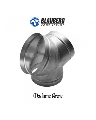 Raccord en Y en Aluminium Blauberg