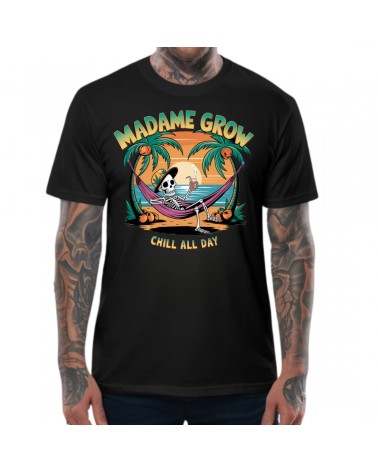 “Chill All Day” T-shirt - Madame Grow