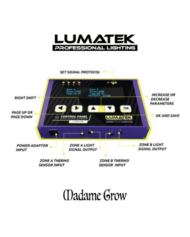 Contrôleur Lumatek LED et HID pour Cultures Efficaces | VegetalBioPlant