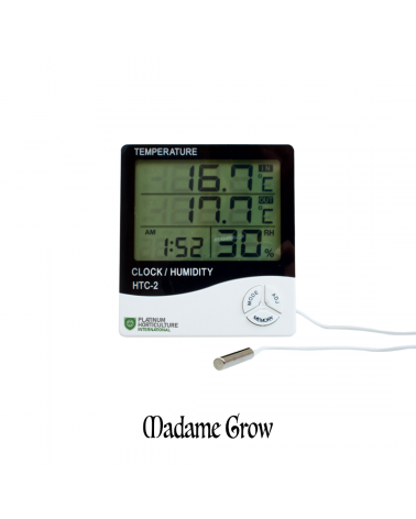 Termohigrómetro Digital Platinum con Sonda para Cultivo