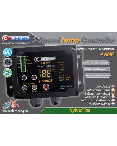 Controlador de Temperatura y Velocidad Cli-mate