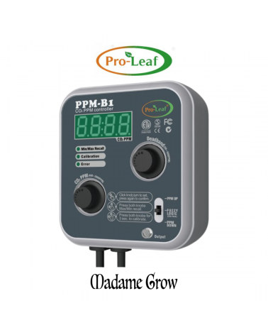 Pro-Leaf PPM-B1 Digitaler CO2-Regler – Präzise und automatische CO2-Steuerung für Innenräume