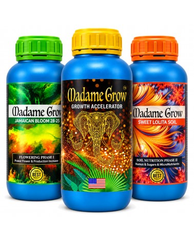 Growth Basic Kit - Growth, Nutrition And Flowering - Exceptional Results