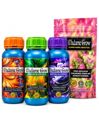 Kit de Abonos de Floración Tattoo Bloom – Floración y Nutrición B – Orgánicos