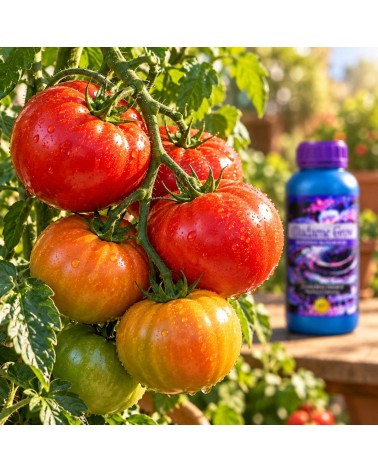 Tomaten in der Reifephase mit Kaliumdünger Bazz Bloom K30