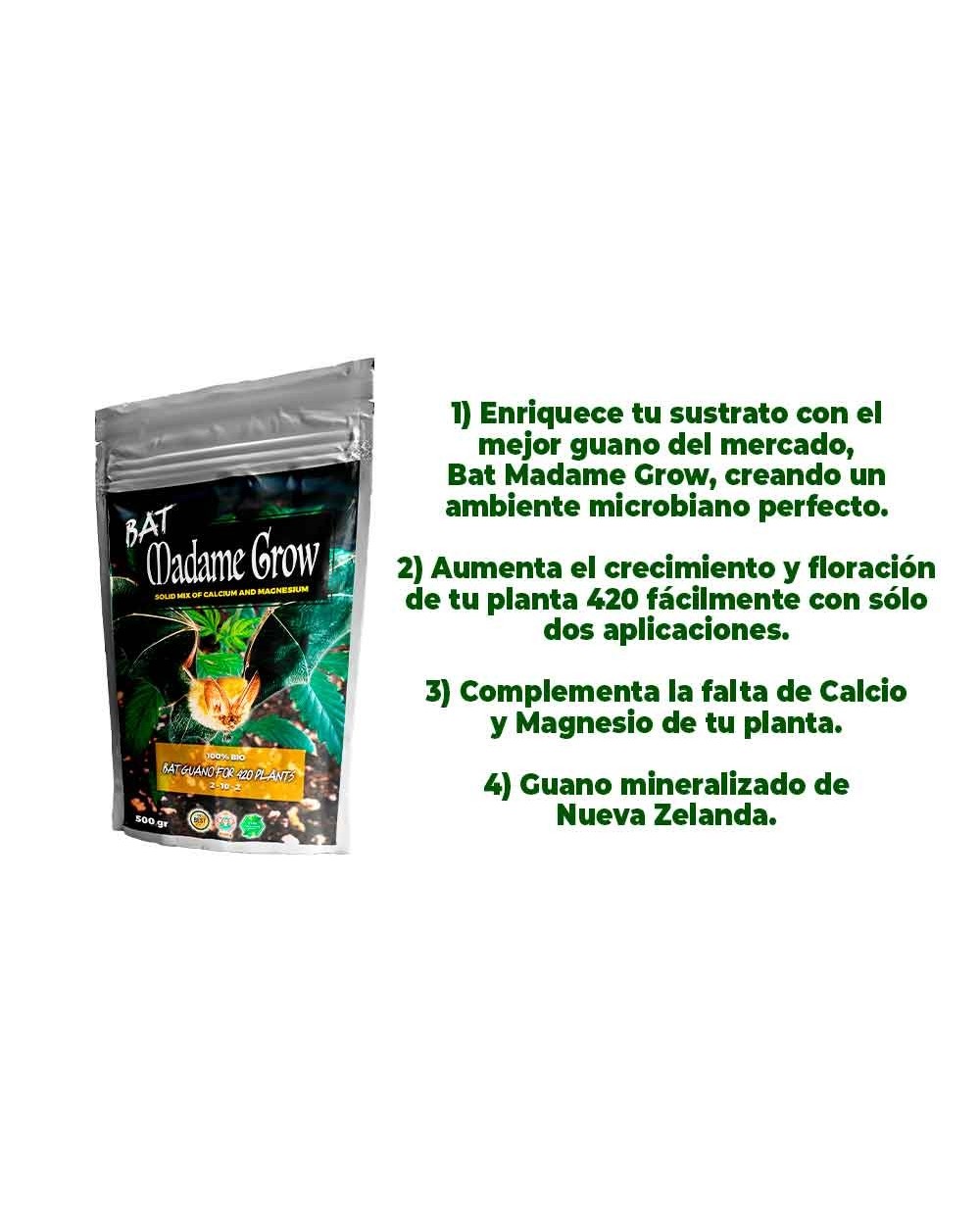 GUANO MURCIÉLAGO Perfecto Abono Orgánico Para Plantas Medicinales