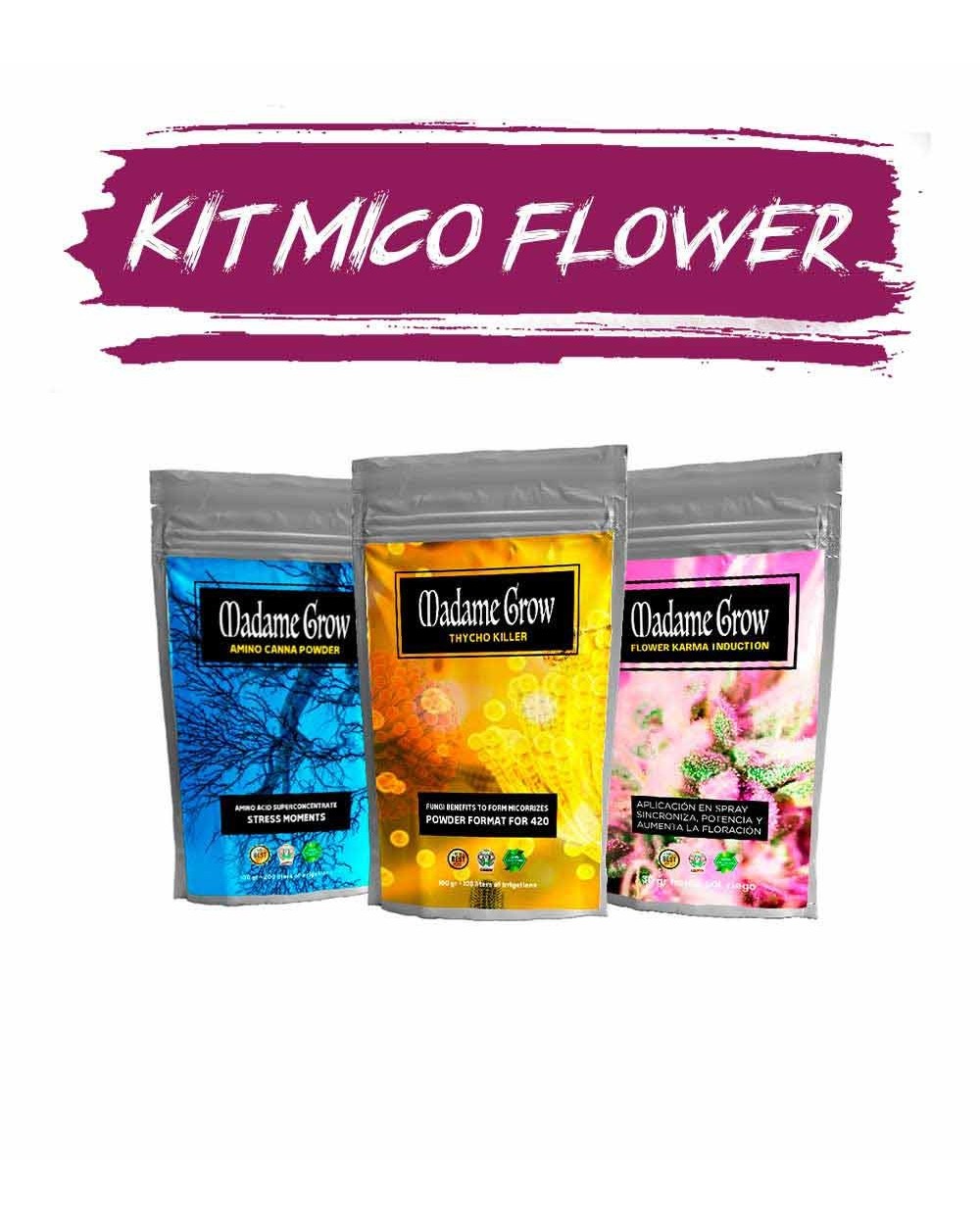 MICO FLOWER - POWDER BIOFERTILIZERS KIT 3 PACK