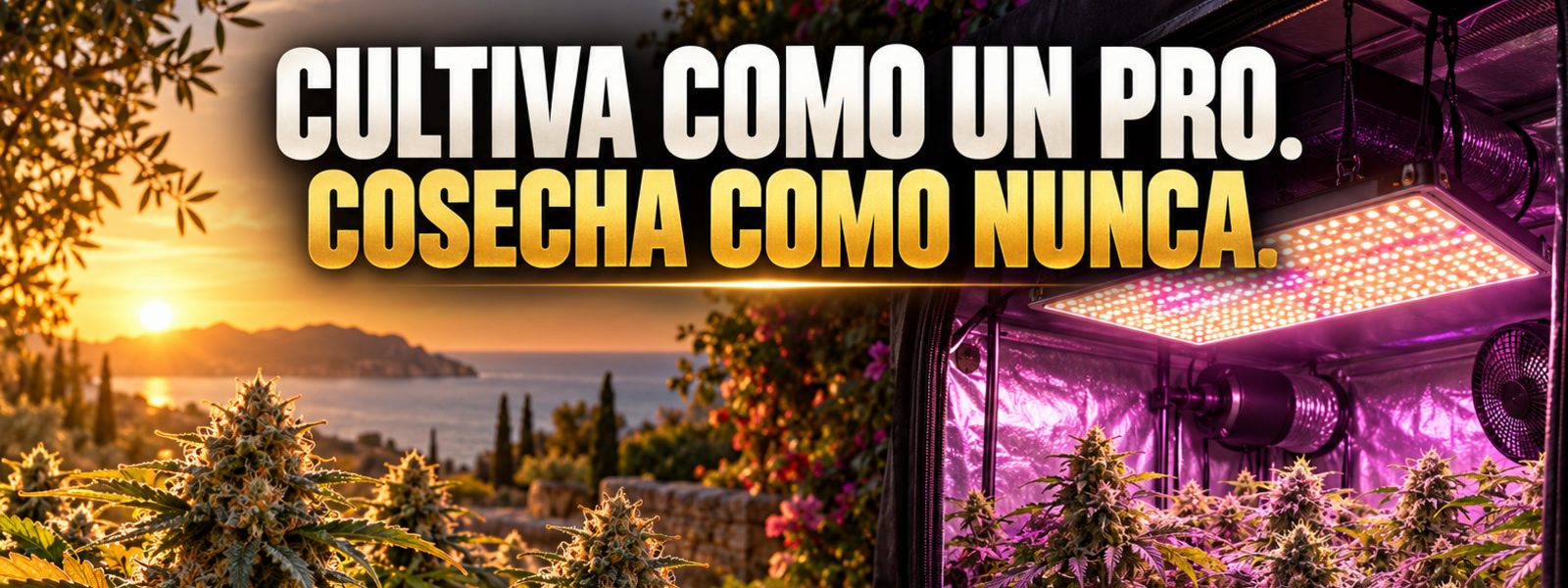 Cultiva como un pro. Cosecha como nunca. Madame Grow