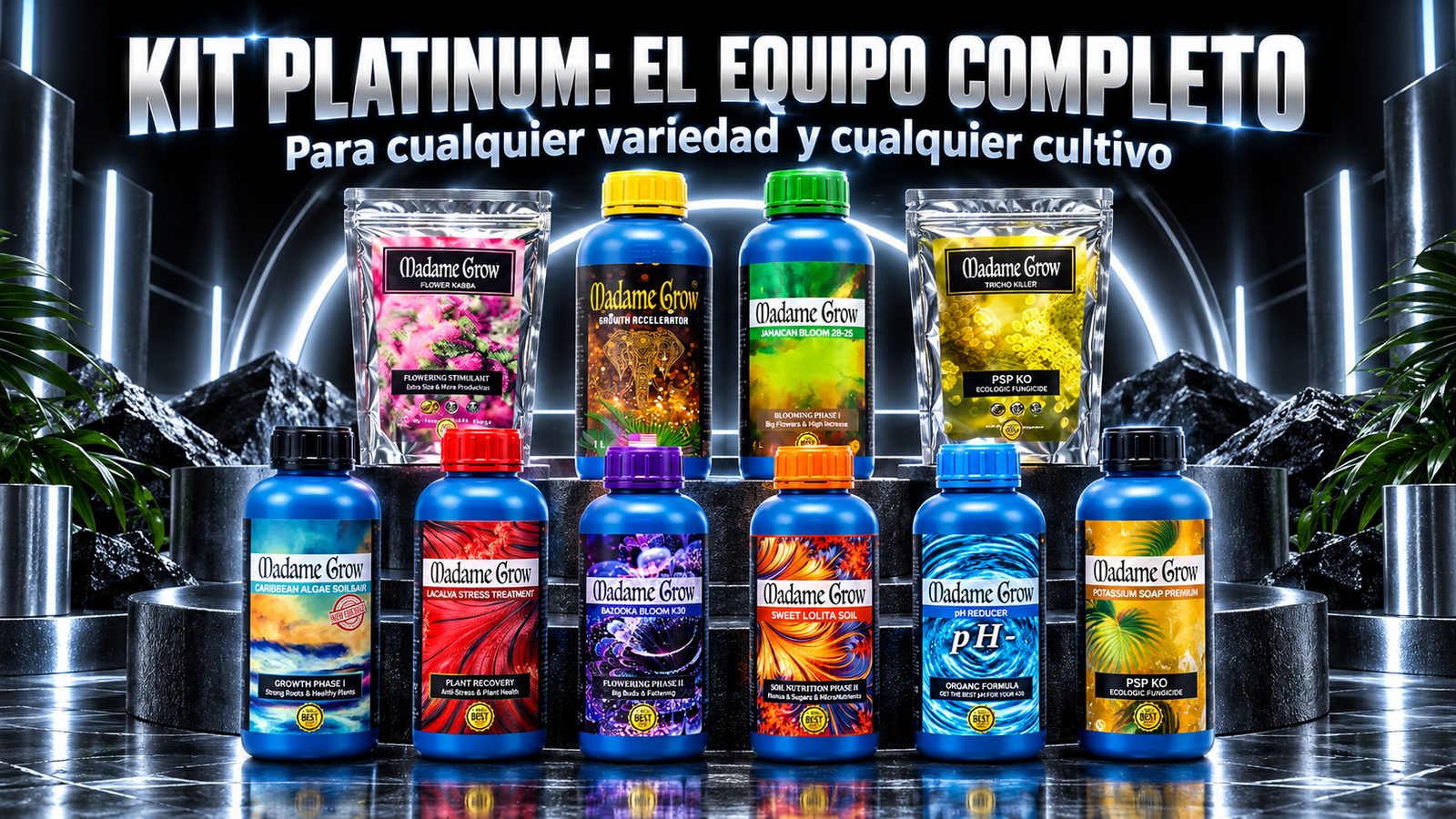 Kit Platinum Madame Grow